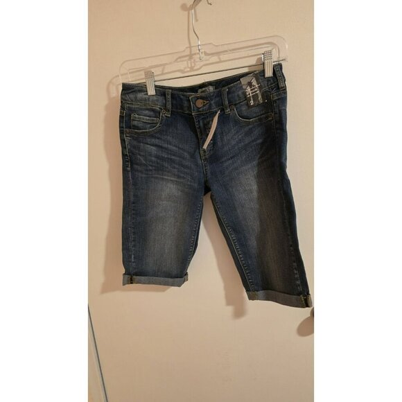 NY&C Womens Slim Slouch Sits at Lower Waist Blue Denim Jeans Size 2 Stretch NWT - Picture 1 of 11